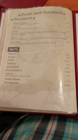 Steve's Bar & Grill menu