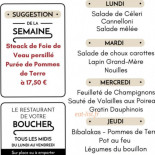 Wittmann Brand Le Resto menu