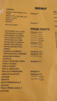 Antica Osteria Da Beppe menu