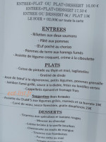 Cham's Malakoff menu