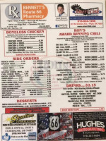 Ron's Hamburgers Chili menu