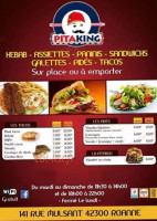Pita King food