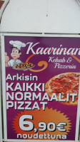Kaarinan Kebab Pizzeria food