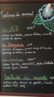 L'Atelier Gourmand menu