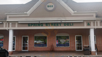 Spring Street Gourmet Deli outside