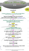 Hostellerie Des Ducs menu