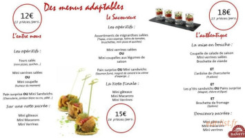 Le Fournil Des Arènes menu