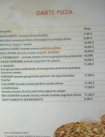 La Toscane menu
