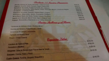 Genova menu
