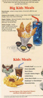 Friendly's Ice Cream Shop menu