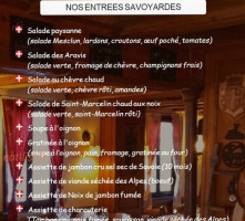 La Croix de Savoie menu