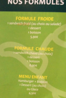 Sandwich Club Café menu