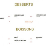 Pizzeria A L'ancienne Speisekarte