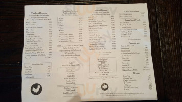 Shrimpboat menu