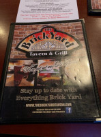The Brickyard Tavern food