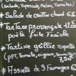 Jannot Fromages Vins Cardápio