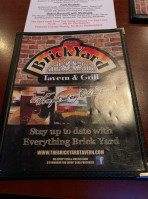 The Brickyard Tavern food