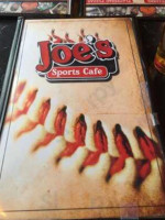 Joe's Sports Cafe food