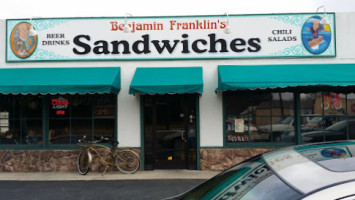 Ben Franklins Deli outside