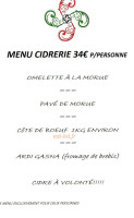 Trinquet Restaurant Mendionde menu