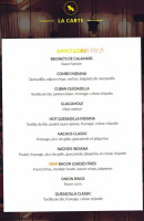 Indiana Richelieu Drouot menu