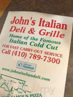 John's Italian Deli food