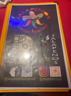 Jalapenos Mexican menu