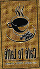 Cafe Te Latte food