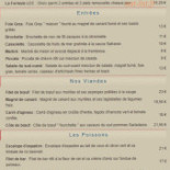 La Chope De Corentin Carte