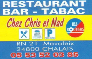 Restaurant Chez Chris et Nad inside
