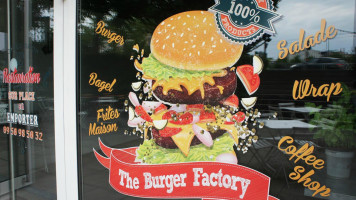 The Burger Factory food
