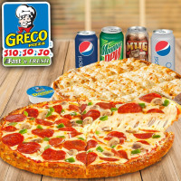 Greco Pizza Donair food
