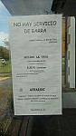 Molino La Vega menu