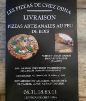 Les Pizzas De Chez Djina food