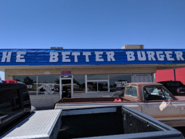 The Better Burger inside