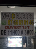 Wood Burger food
