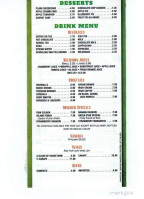 Greenstar menu