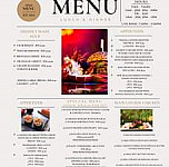 Heily Monroe menu