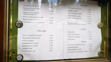 Ristorante Pizzeria Bar Baita 7 Larici menu