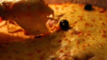 Pizza Siciliana inside