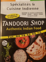 Tandoori Shop food
