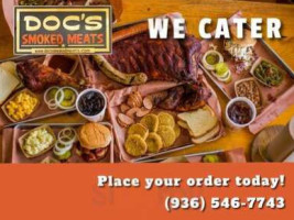 Doc’s Bbq And Smoked Meats food
