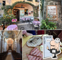 Pizzeria Le Scalette food