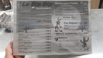 Bip Bip menu