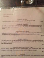 Daraya Restauranr Hookah Barn menu