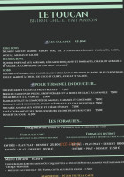 Le Soubise menu