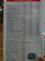 Lou's Sandwich Shop menu