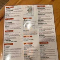 Tucker's menu
