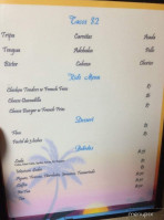 Las Palmas Del Sur menu