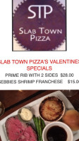 Slab Town Pizza food